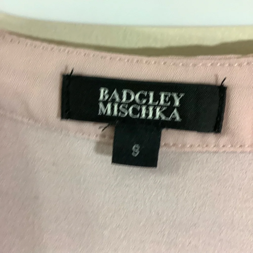 Badgely Mishka 🌵 Women’s 3D Floral Pink Blouse